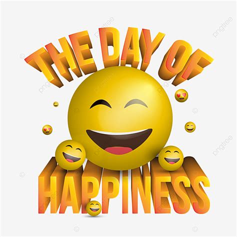 Happy Emoji 3d Vector PNG Images 3d Happiness Day With Emoji Laught