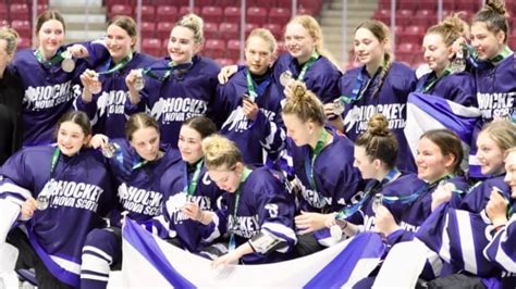 Nova Scotia Women S Hockey Team Takes Silver Medal At Canada Winter