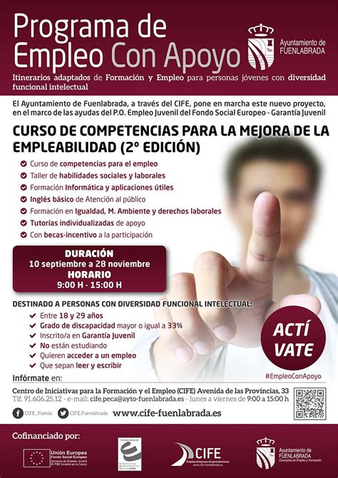 Programa De Empleo Con Apoyo PECA Centro De Iniciativas Para La