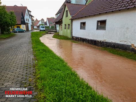 THL Keller Unter Wasser Feuerwehr Uehlfeld