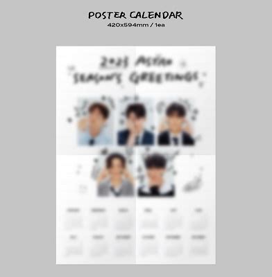 Astro Astro Season S Greetings Calendar Goods Popular Ver