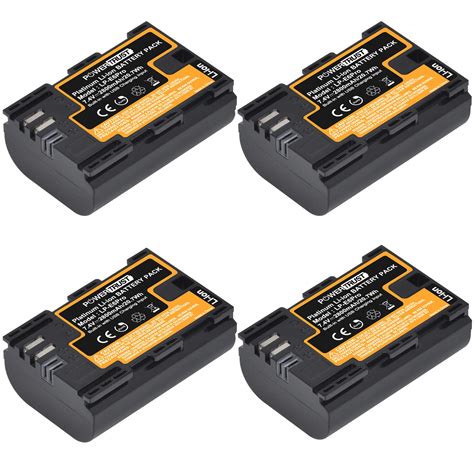 PowerTrust LP E6 LP E6 2800mAh 7 4V LPE6 LP E6N Camera Battery For