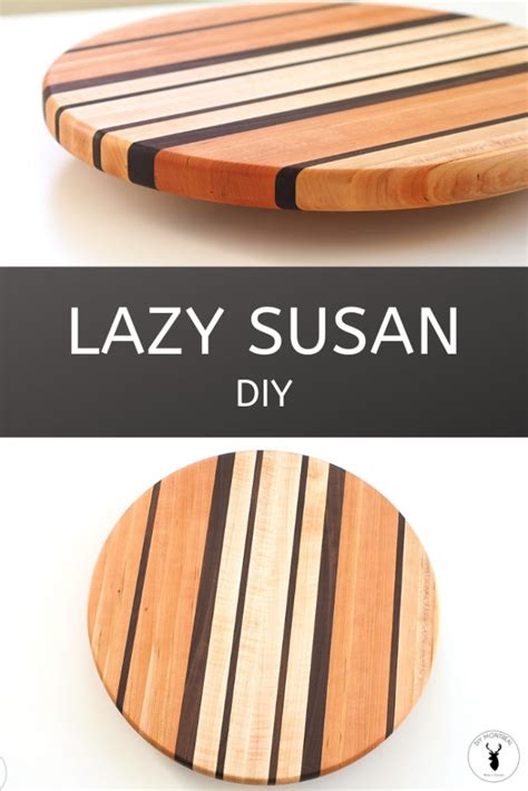 Wooden Lazy Susan | DIY Montreal