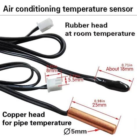 Cl Pi Ces De Sonde De Capteur De Temp Rature De Climatisation K