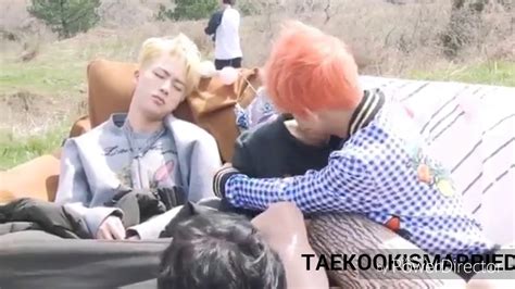 Jungkook Sleeping And Taehyung What Are You Doing Youtube