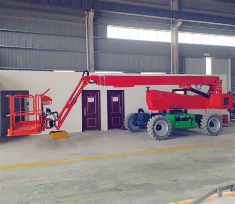 Self Propelled Electric Hydraulic Telescopic Boom Lift Stick Boom Lift