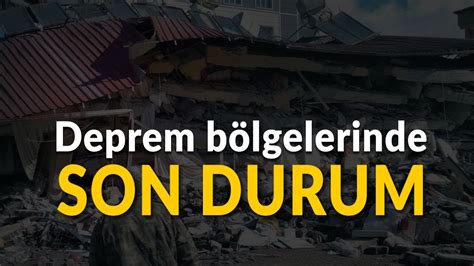 Deprem bölgelerinde son durum Erdoğan bölgede YouTube