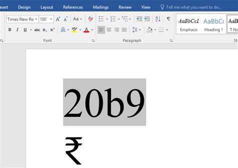 Shortcut Key For Rupee Symbol In Excel - Printable Templates