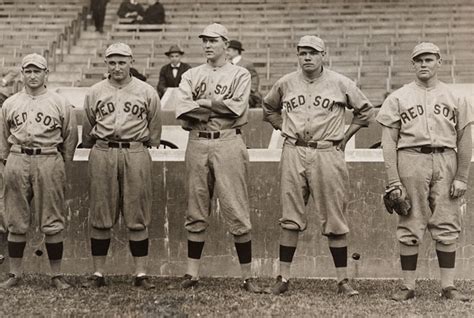 Babe Ruth And Other Red Sox Pitchers Smithsonian Institution