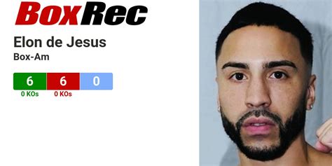 BoxRec Elon De Jesus