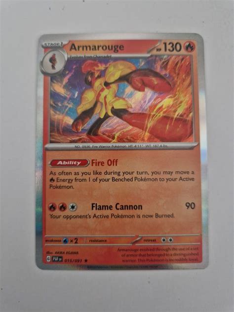 Armarouge Pokemon Card Paldean Fates Kaufen Auf Ricardo