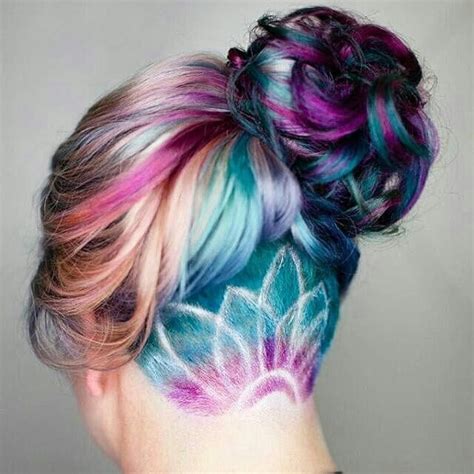 Mermaid Undercut Tag A Friend That Would Rock This Hair By