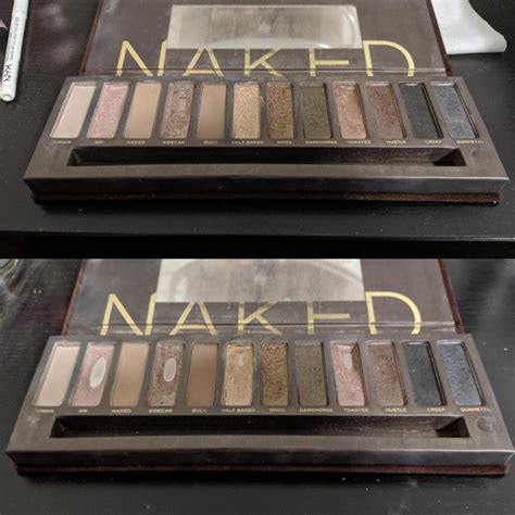 One Month S Progress On NAKED Since I Started My Project Pan I Already Have 3 New Pans R