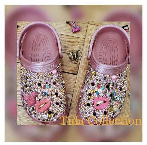 Bedazzled Shoes Crocs Fashion Diy Shoe Shoe Crafts Sparkling