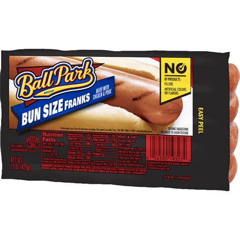 Ball Park Franks Nutritional Information Besto Blog