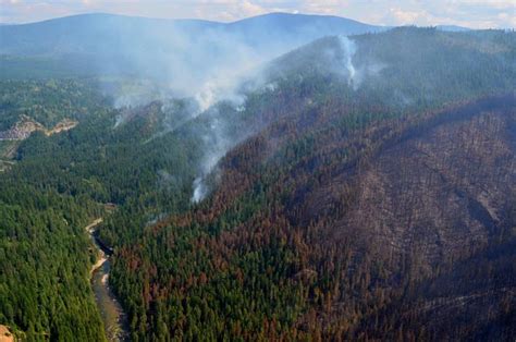 McCormick Creek Wildfire Evacuation Order Reduced Tuesday Trail Champion