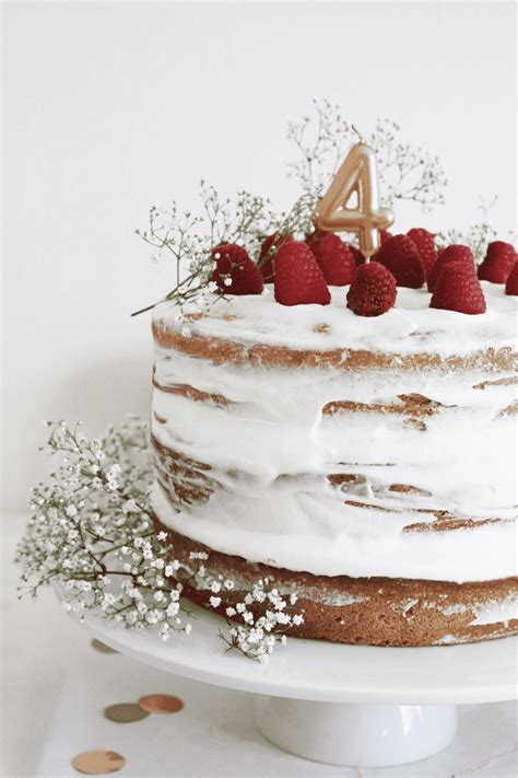 Ma Recette Du Naked Cake Aux Framboises