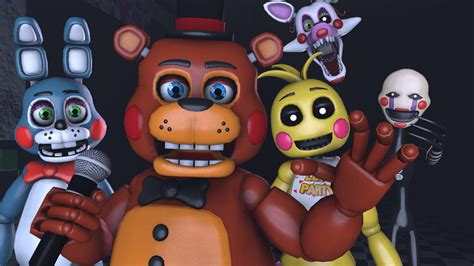 SFM | Fazbear and Friends | POSTER by LeqendArrow on DeviantArt