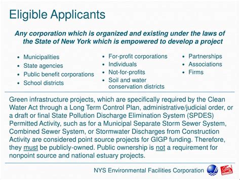 Ppt The New York State Environmental Facilities Corporation Green Innovation Grant Program