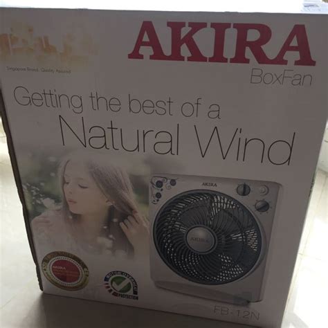 Akita Electronic Box Fan Furniture Home Living Lighting Fans