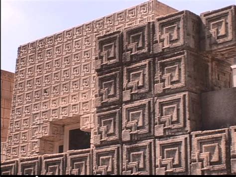 Ennis House Textile Block Period Los Angeles California