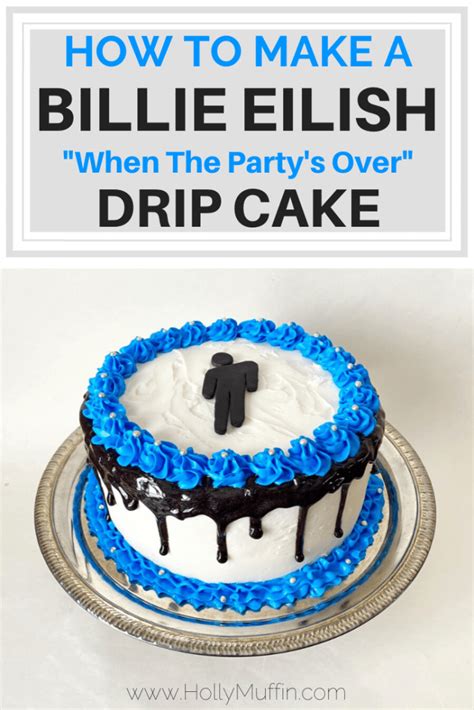 How To Make A Billie Eilish Drip Cake French Vanilla Cake Vanilla Cake Mixes Billie Eilish