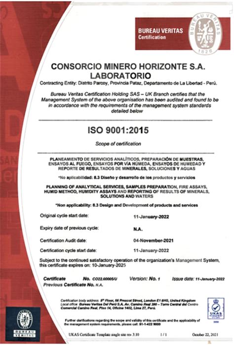 Certificación ISO 9001