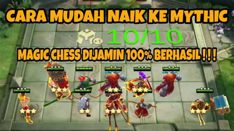 Cara Mudah Naik Ke Mythic Magic Chess Dijamin Berhasil Tutorial