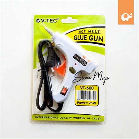 Jual V Tec Vtec Vt Glue Gun W Lem Tembak Hot Melt Murah Berkualitas Shopee Indonesia