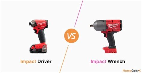 Impact Driver Vs Impact Wrench Whats The Difference Homegearx