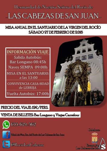 Provincia Misa anual de la Hermandad de Ntra Sra del Rocío de Las