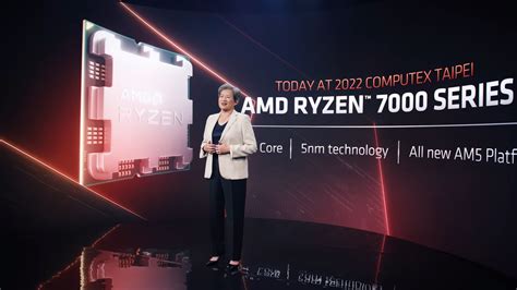 Amd Showcases Ryzen 7000 Series At Computex 2022