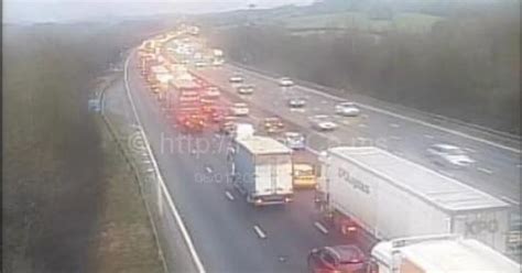 Live Updates As Overturned Lorry On M1 Causing Major Delays