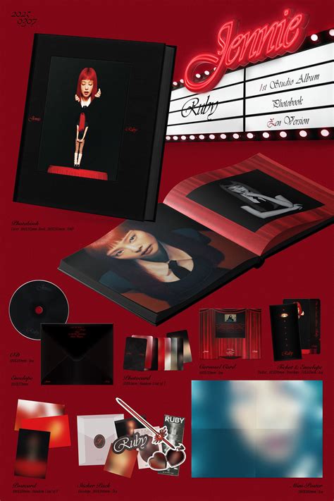 JENNIE (BLACKPINK) - Ruby (Photobook) (Zen Ver. / Jane Ver.) [PRE-ORDER