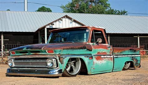 1966 Chevrolet C10 Slammed Rust GM Bowtie HD Wallpaper Peakpx