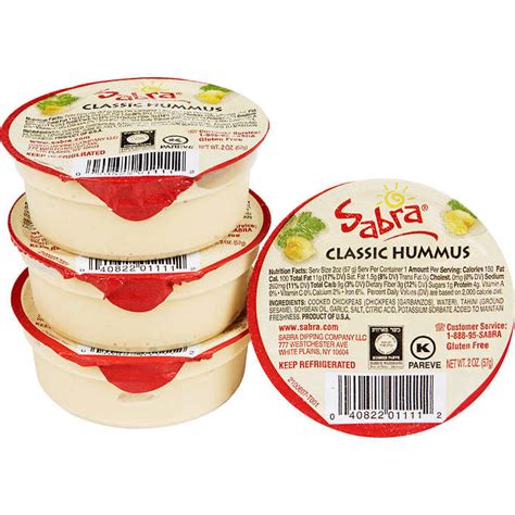 Sabra Hummus Cups Nutrition Facts Blog Dandk