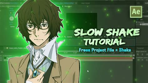 After Effect Tutorial Slow Shakes Youtube