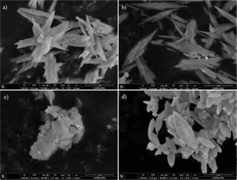 FE SEM Micrographs Of S30 A S60 B S90 C And S120 D