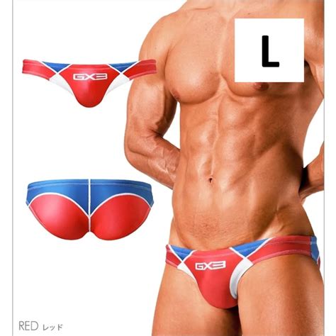 GX Dolphin Bikini Swimming Trunks Red L Size Men S Fashion Bottoms Swim Trunks Board