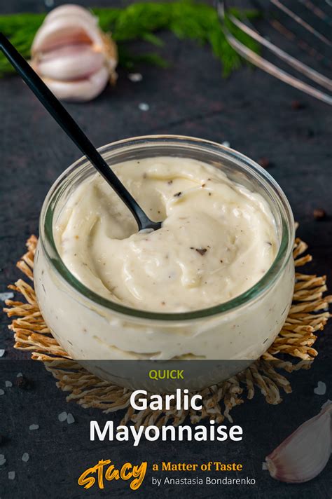 Easy Garlic Mayonnaise Recipe