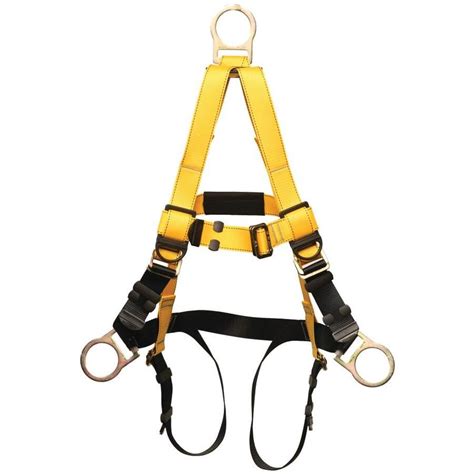 Guardian Fall Protection Series 1 Harness Pt Chest Tb Leg Rubber In