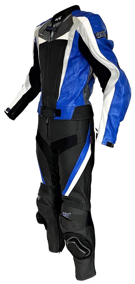 Zweiteilige Lederkombi Von Xls Modell Blue Arrow Bikeraktiv