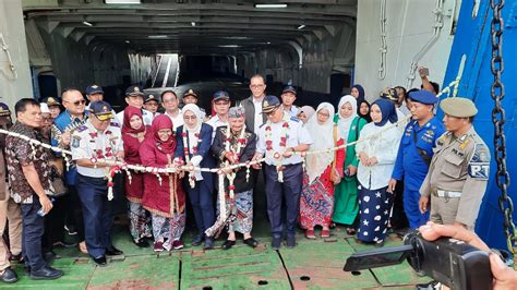 Pelabuhan Penyeberangan Nasional Jangkar Lembar Ntb Resmi Dibuka