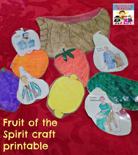 Get your kids learning the fruit of the spirit with this craft