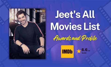 Jeet Movies List from 2001 to 2025 - Awards and Profile - Blogye