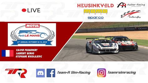 IRacing IMSA 16H45 Objectif 4 000 IRating YouTube