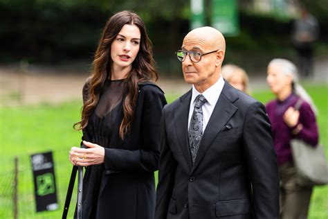 Did Anne Hathaway and Stanley Tucci Film a ‘Devil Wears Prada 2