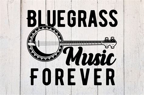 Bluegrass Band Silhouette Clipart