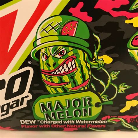 2021 Major Melon Zero Sugar Mtn Dew Mountain Dew *FAST FREE SHIPPING ...