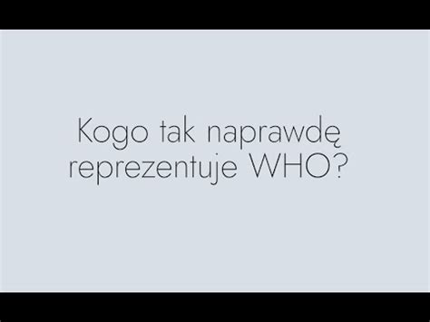 Czy konferencja WHO w Panamie COP i jej ustalenia zagrażają polskim